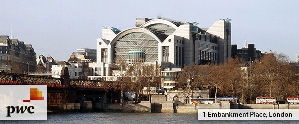 architecture banner Embankment - PWC